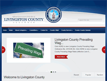 Tablet Screenshot of livingstoncountyil.gov